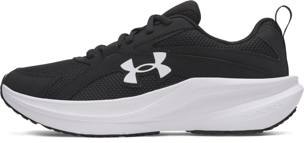UA Charged+ Assert 11 Boys' Grade School Running Shoes - Black