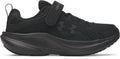 UA Charged+ Assert 11 Boys' Pre-School Running Shoes - Black