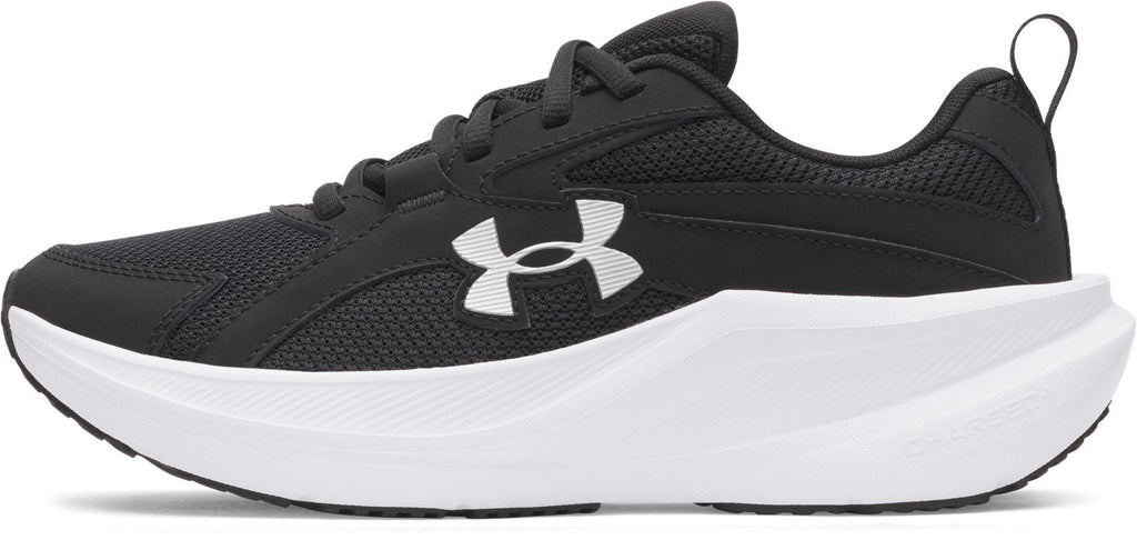 UA Charged+ Assert 11 Girls' Grade School Running Shoes - Black