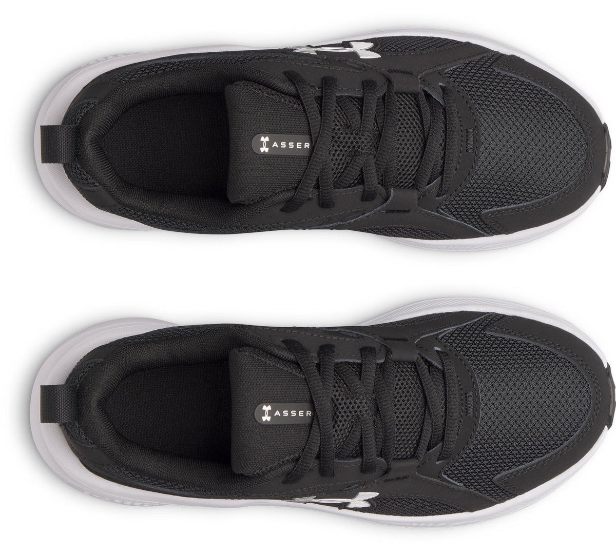 UA Charged+ Assert 11 Girls' Grade School Running Shoes - Black