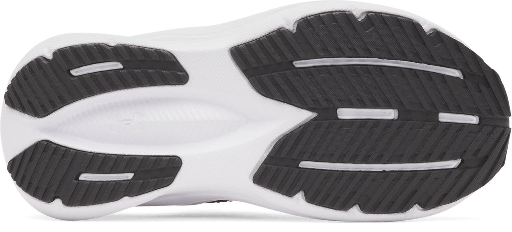 UA Charged+ Assert 11 Girls' Pre-School Running Shoes - Black