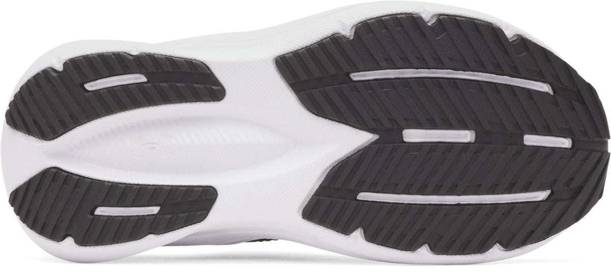UA Charged+ Assert 11 Girls' Pre-School Running Shoes - Black