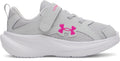 UA Assert 11 Girls' Infant Running Shoes - Gray