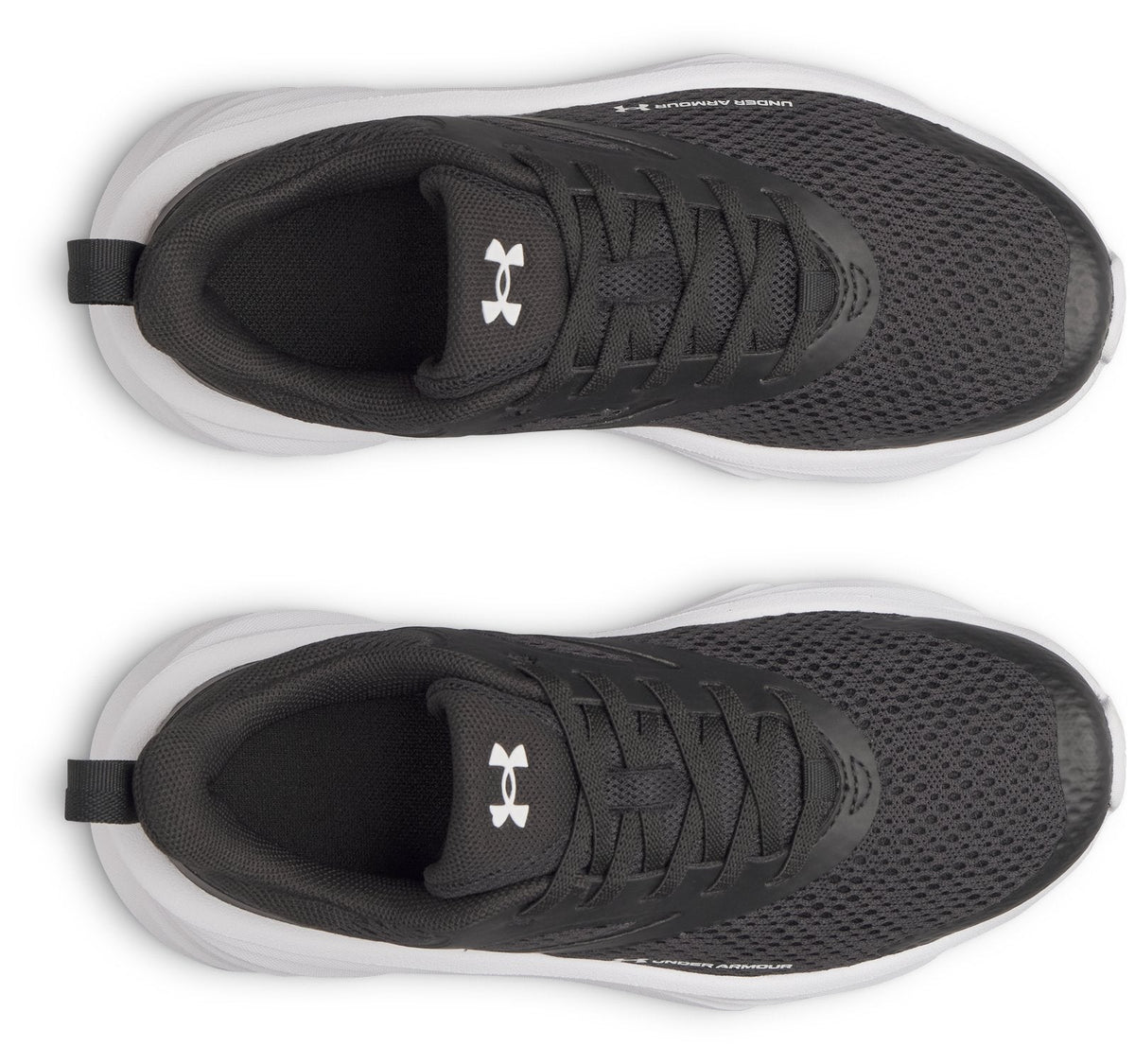 UA Rogue 6 Boys' Pre-School Running Shoes - Black