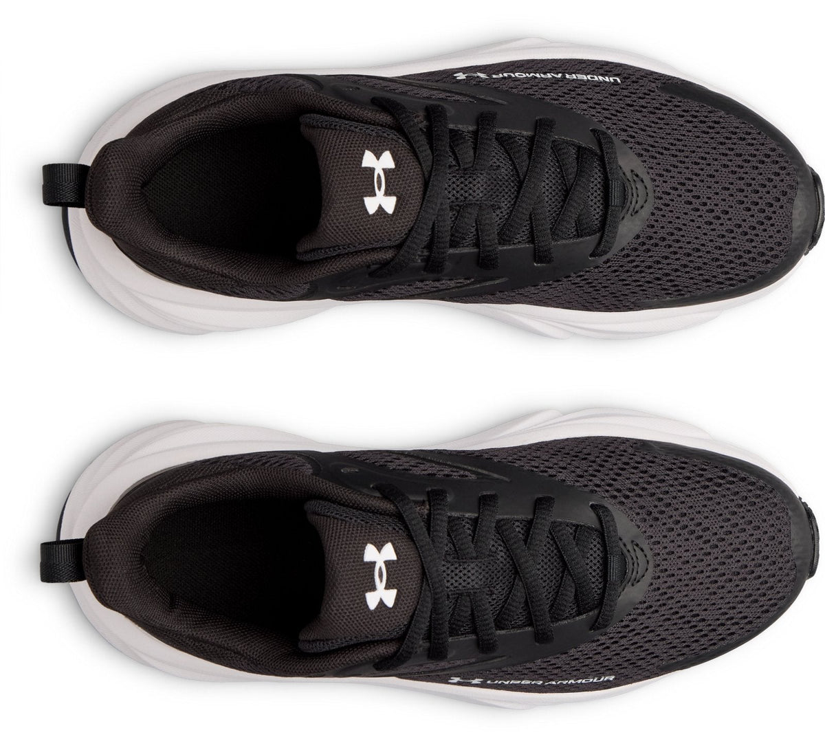UA Charged+ Rogue 6 Boys' Grade School Running Shoes - Black