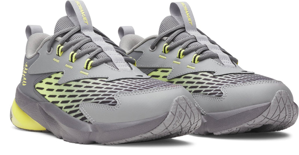 UA Scramjet 7 Boys' Grade School Running Shoes - Gray