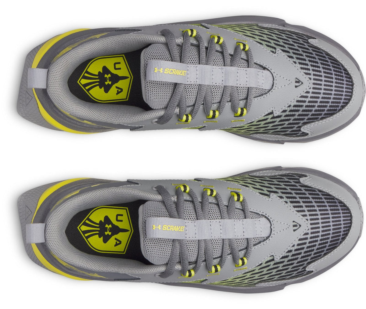 UA Scramjet 7 Boys' Grade School Running Shoes - Gray