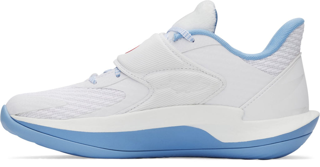 D. Fox 2 Grade School Basketball Shoes - White