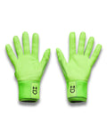 UA Yard 10 Long Cuff Men's Batting Gloves - Green