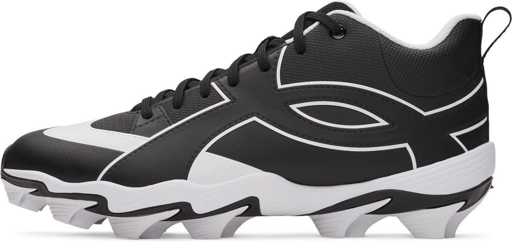 UA Leadoff Icon Mid Men's Baseball Cleats - Black