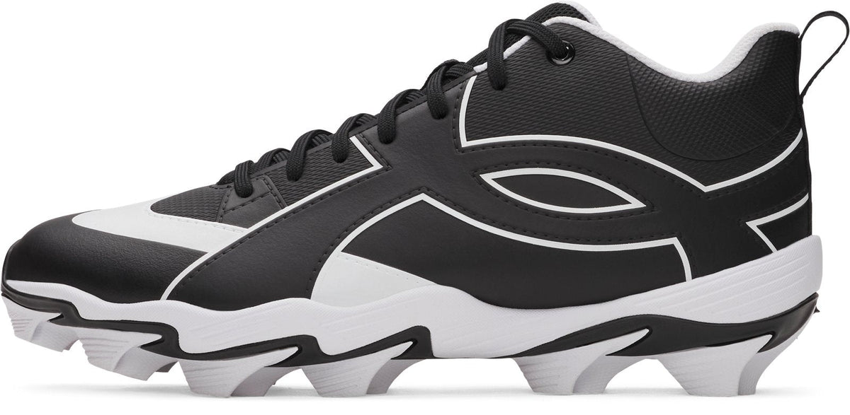 UA Leadoff Icon Mid Men's Baseball Cleats - Black