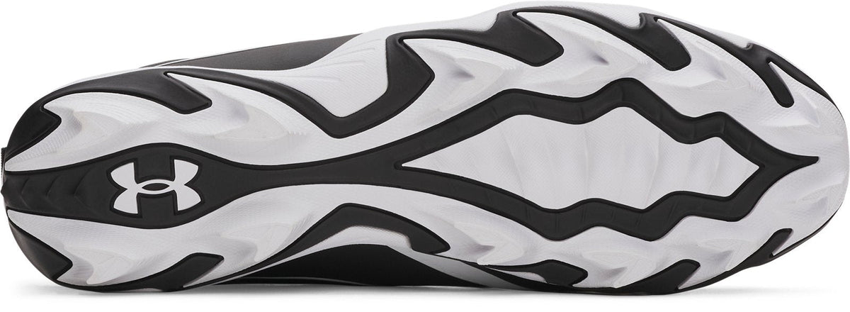 UA Leadoff Icon Mid Men's Baseball Cleats - Black