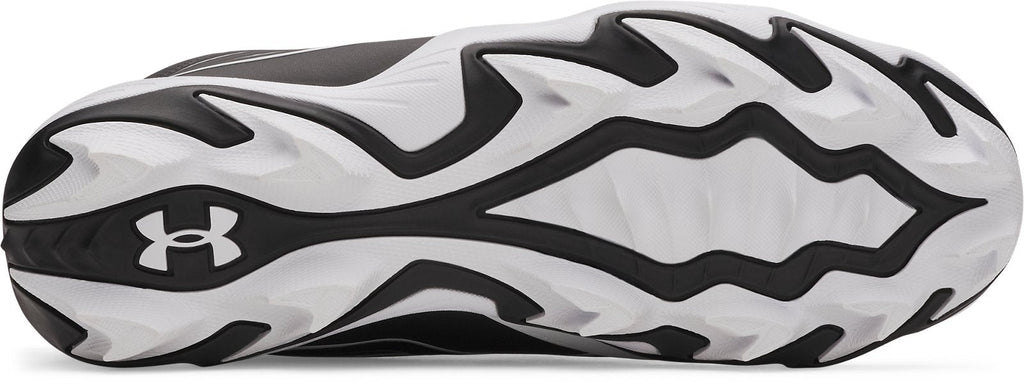 UA Leadoff Icon Mid RM Jr. Boys' Baseball Cleats - Black