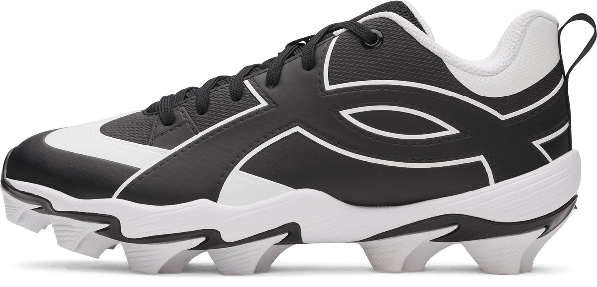 UA Leadoff Icon Low RM Jr. Boys' Baseball Cleats - Black