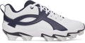 UA Leadoff Icon Low RM Jr. Boys' Baseball Cleats - White