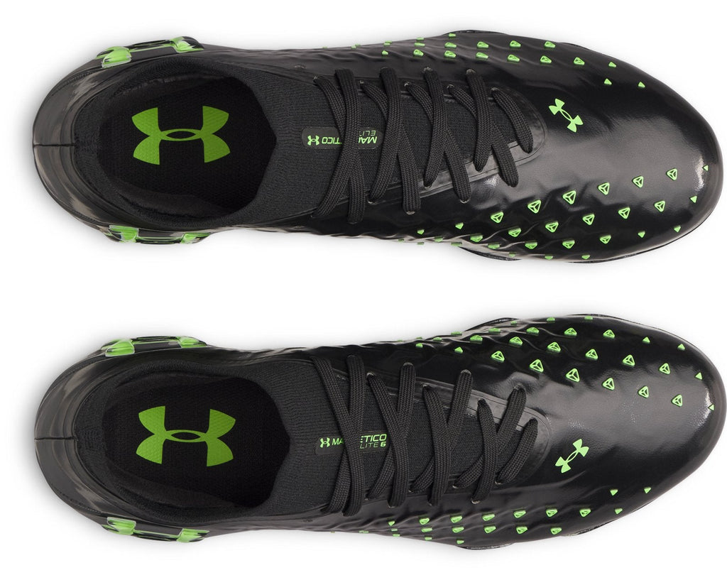 UA Magnetico Elite 6 RCS FG Unisex Soccer Cleats - Black