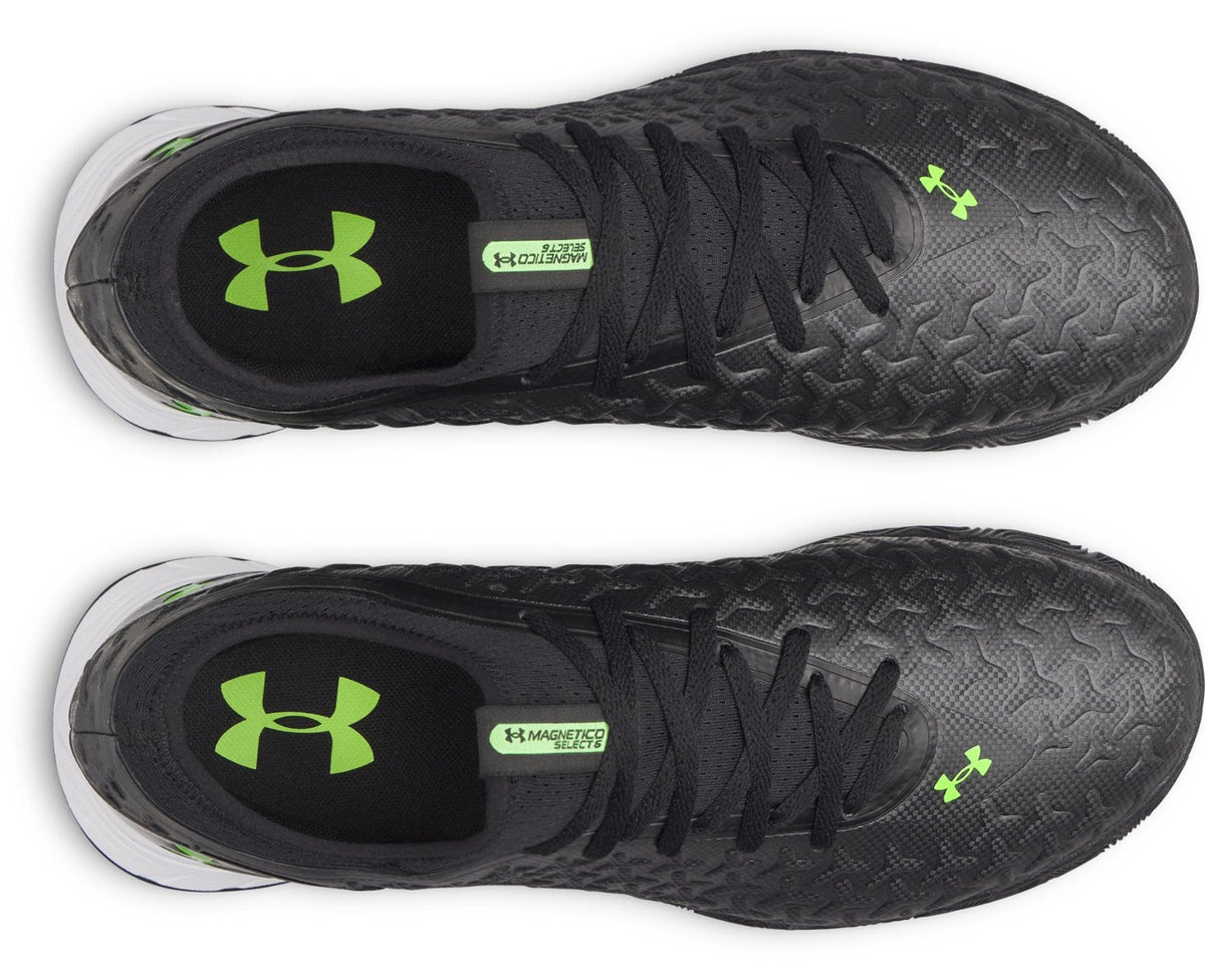 UA Magnetico Select 6 Indoor Unisex Soccer Shoes - Black