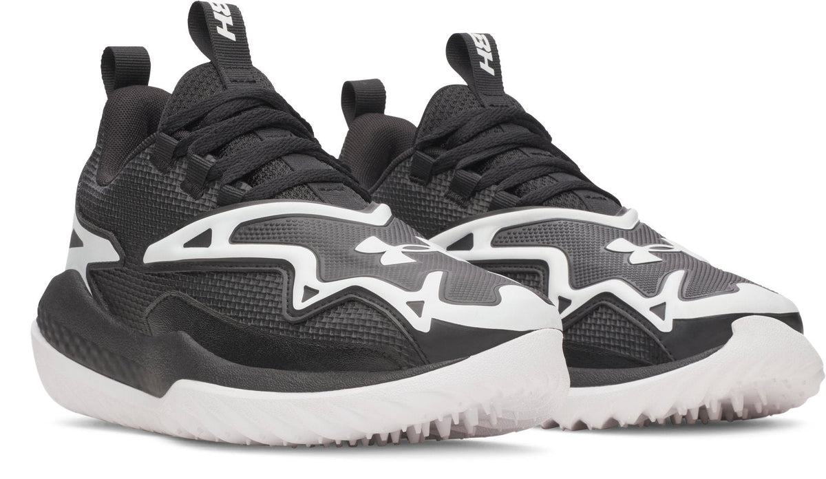 UA Harper 11 Turf Jr. Boys' Baseball Shoes - Black