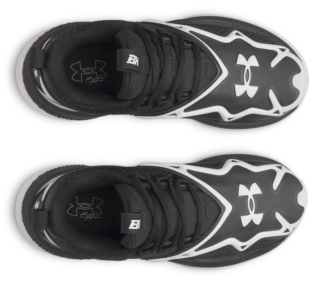 UA Harper 11 Turf Jr. Boys' Baseball Shoes - Black