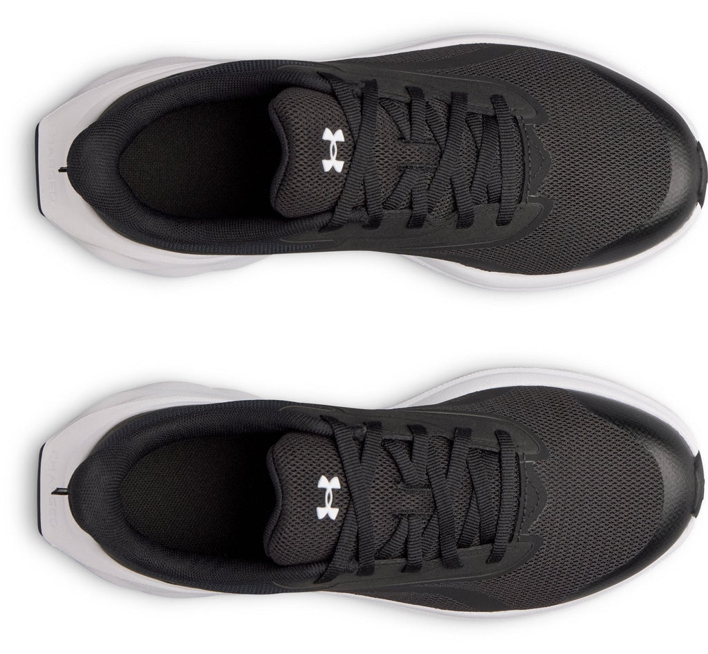 UA Charged+ Ascend Boys' Grade School Running Shoes - Black