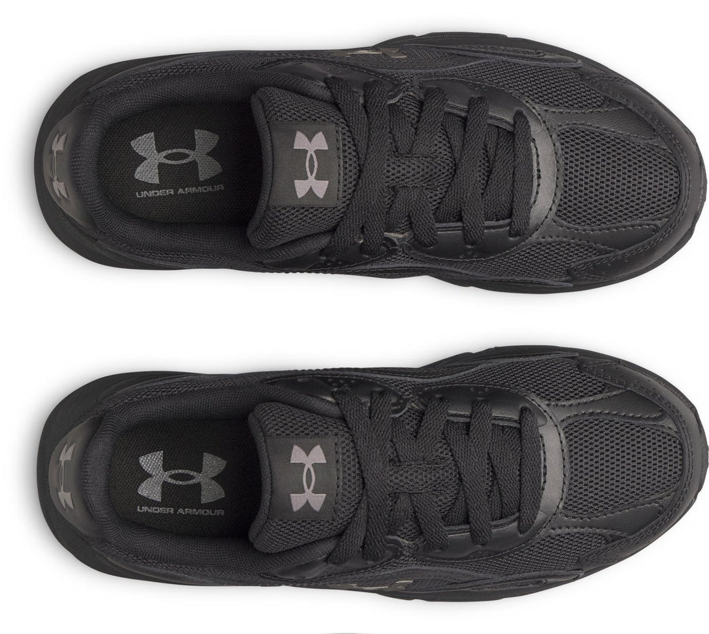UA Tech Runner Grade School Shoes - Black
