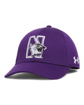 UA Blitzing Collegiate Men's Stretch Fit Cap - Purple