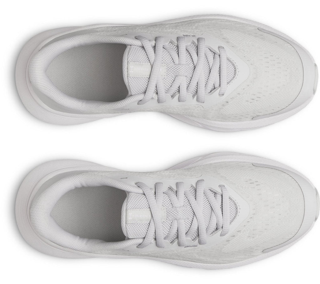 UA Charged+ Turbulence 3 Girls' Grade School Running Shoes - Gray