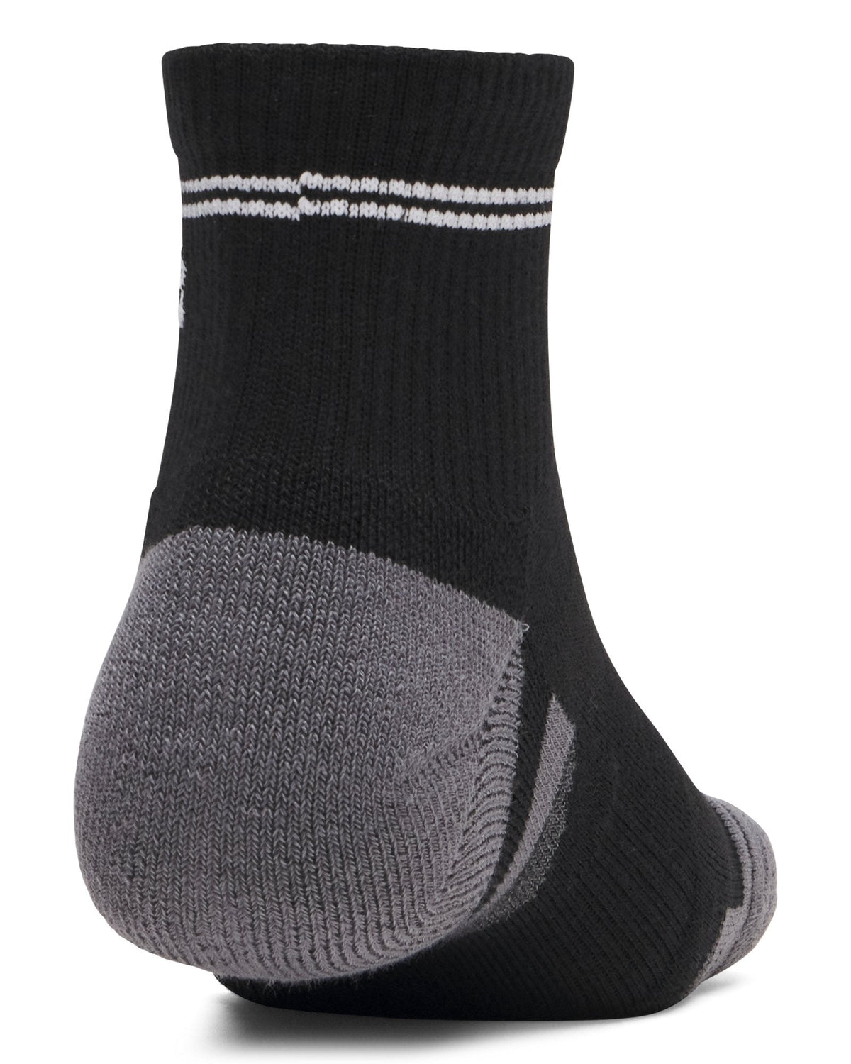 UA Performance Tech Unisex 3-Pack Quarter Socks - Black