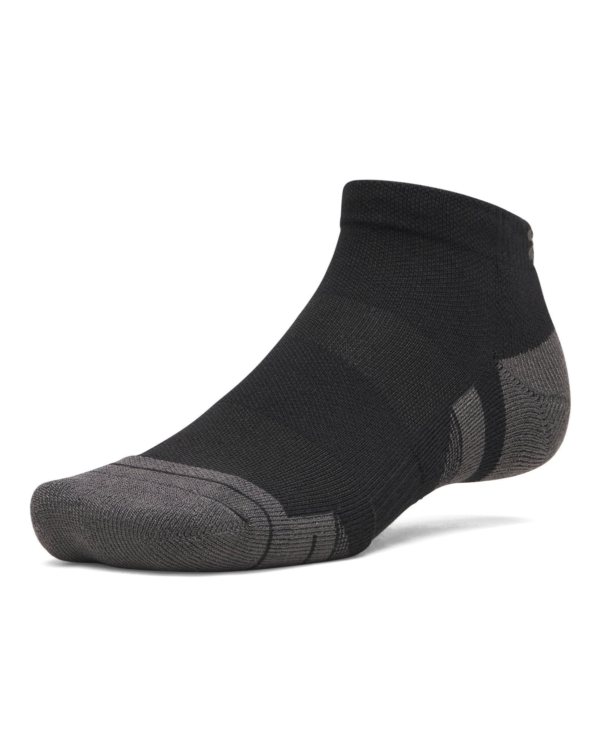 UA Performance Tech Unisex 6-Pack Low Socks - Black