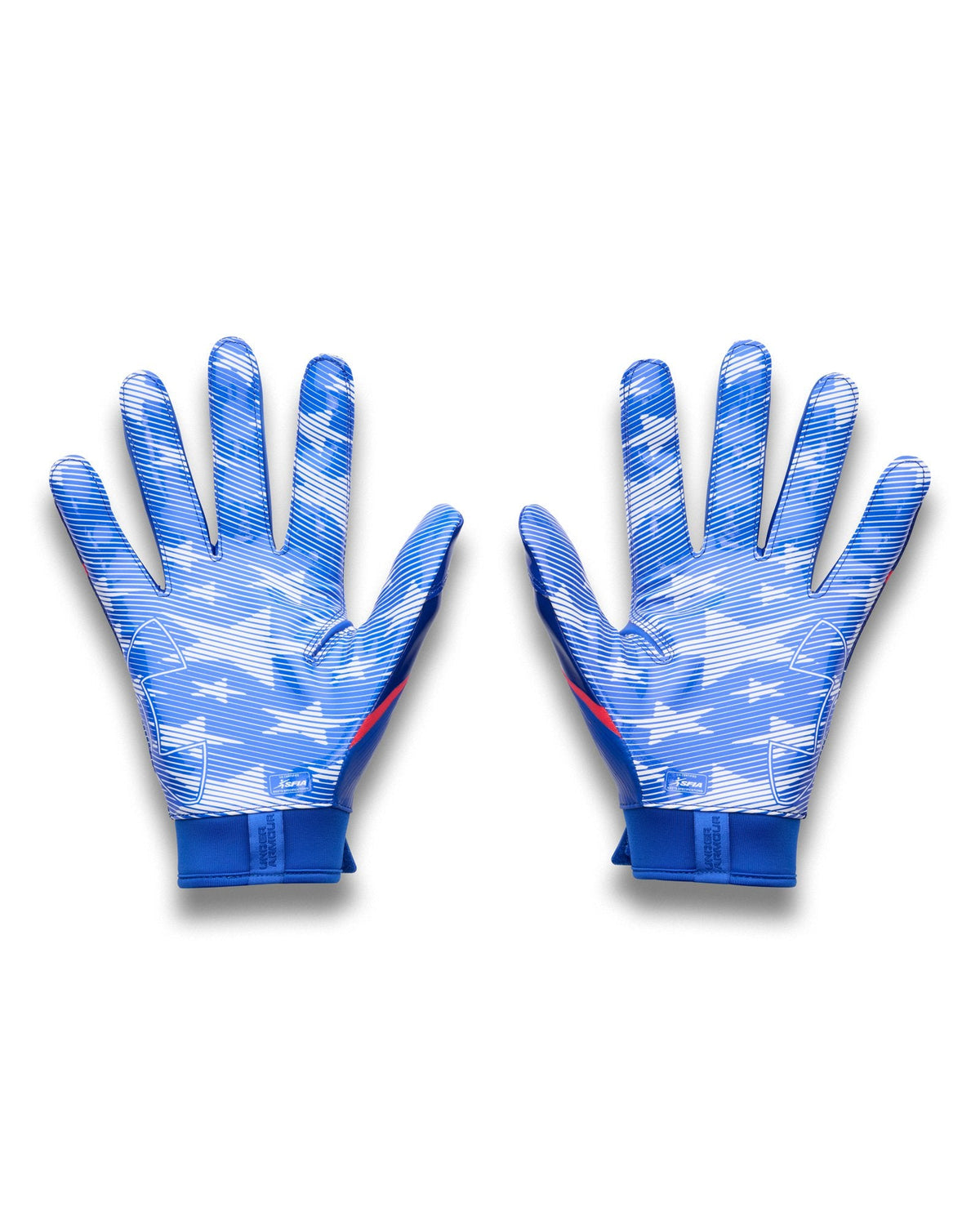 UA Blur LE Men's Football Gloves - Blue