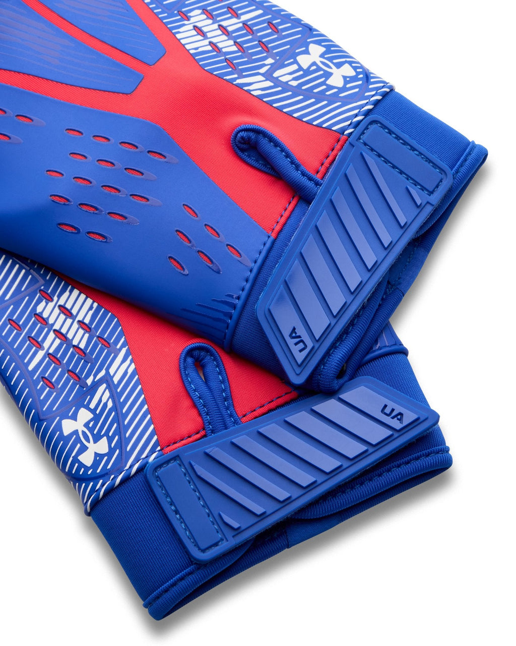 UA Blur LE Men's Football Gloves - Blue