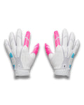 UA Blur LE Men's Football Gloves - Blue