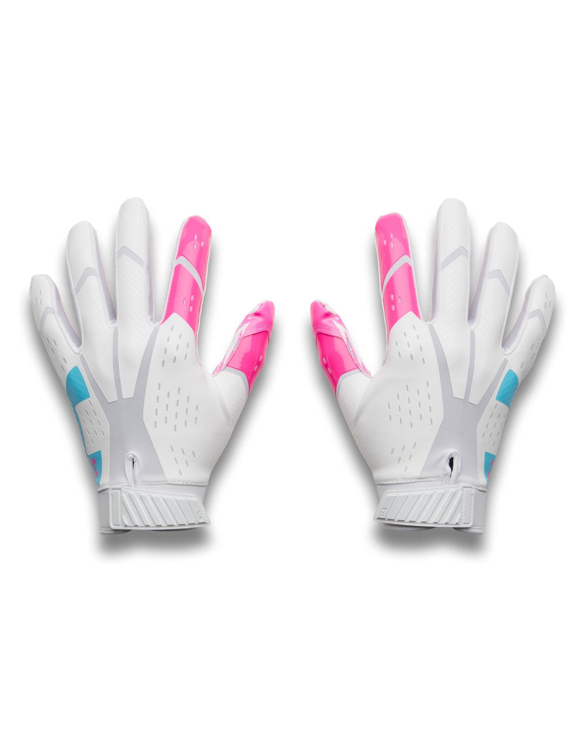 UA Blur LE Men's Football Gloves - Blue