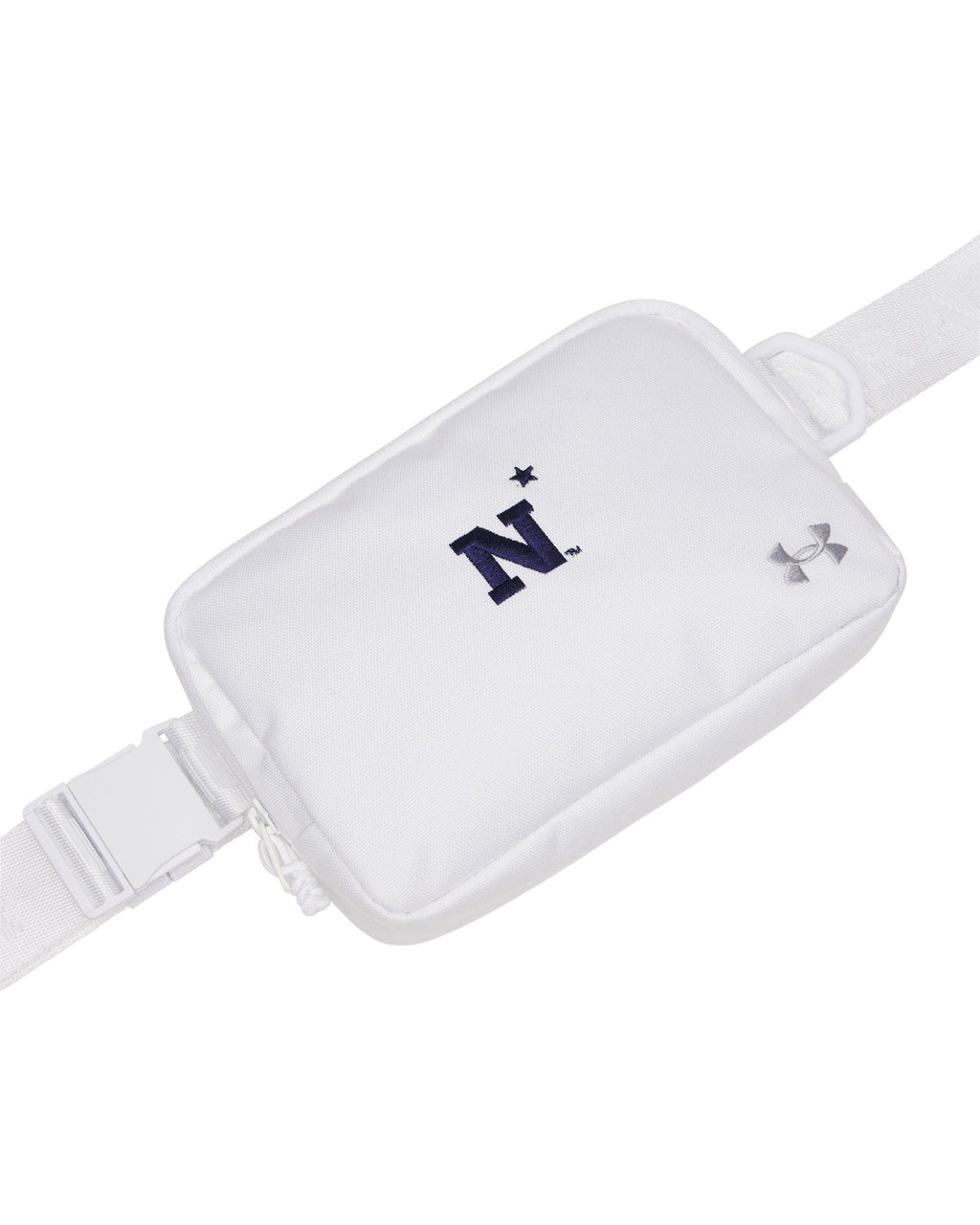 UA Sportstyle Collegiate Waist Bag Crossbody - White