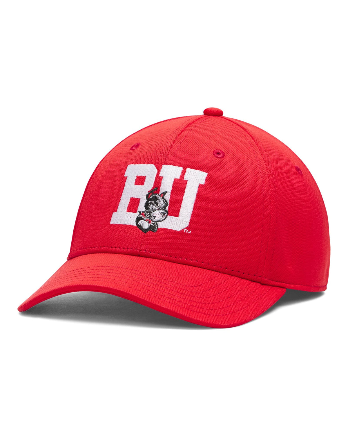 UA Blitzing 3.0 Collegiate Men's Stretch Fit Cap - Red
