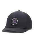 UA Nylon Collegiate Unisex Snapback Hat - Black