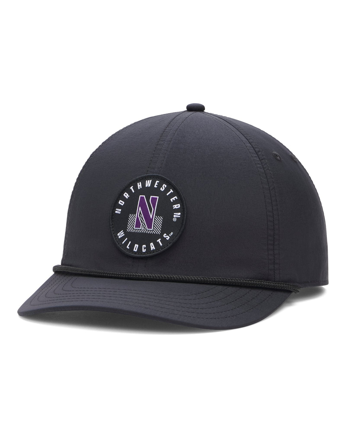 UA Nylon Collegiate Unisex Snapback Hat - Black