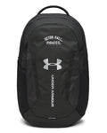 UA Hustle 6.0 Collegiate Backpack - Black