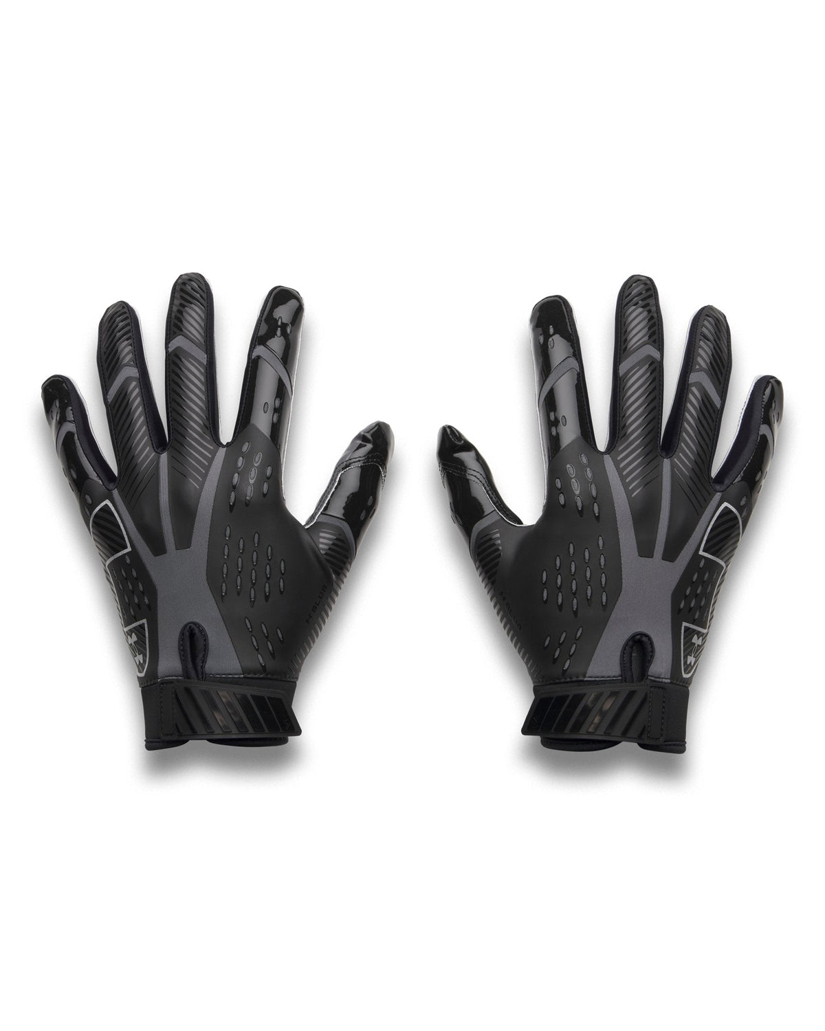 UA Blur PTH Men's Football Gloves - Black