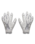 UA Blur PTH Kids' Football Gloves - White