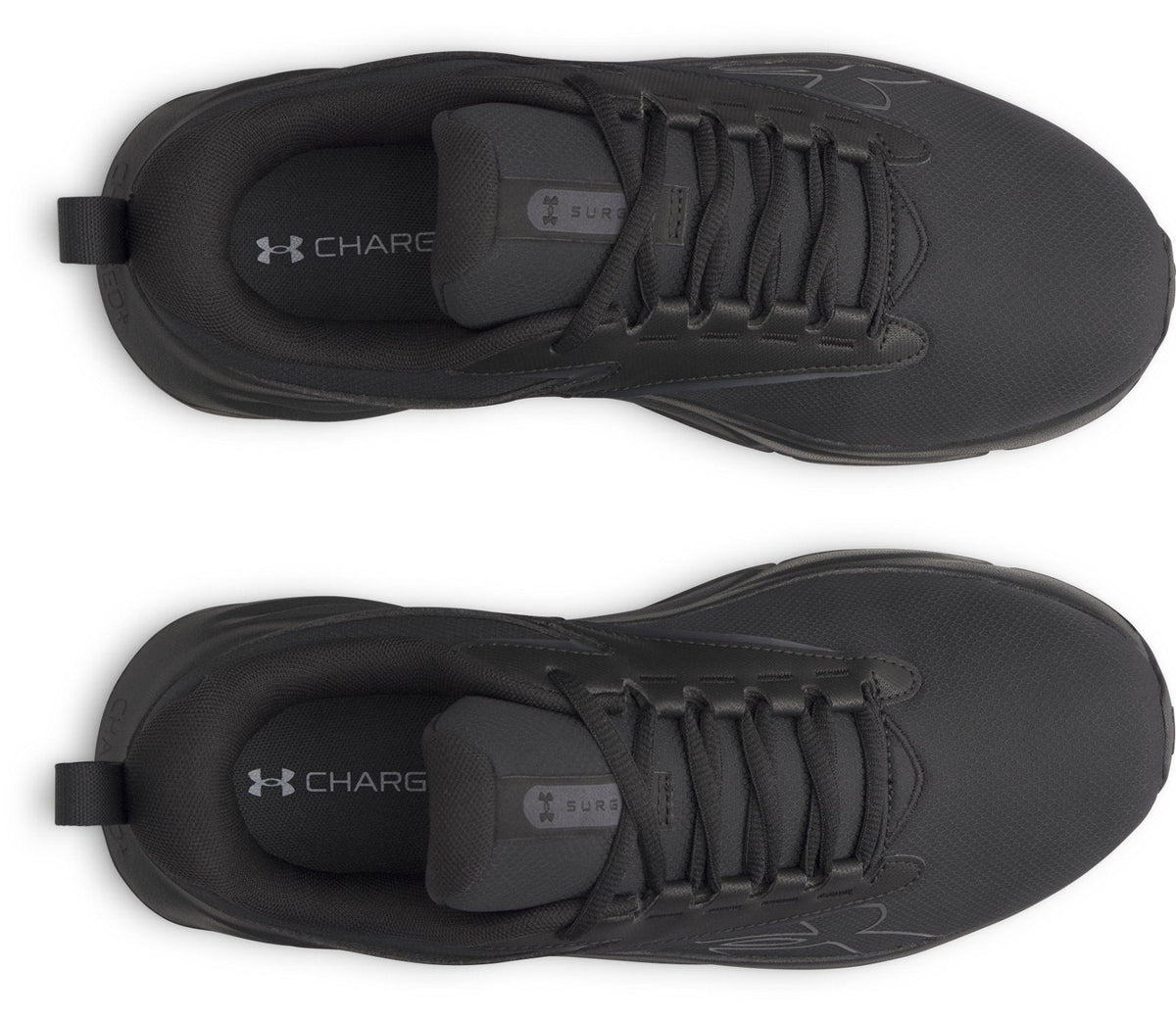 UA Surge 5 Non-Slip Wide (4E) Men's Running Shoes - Black