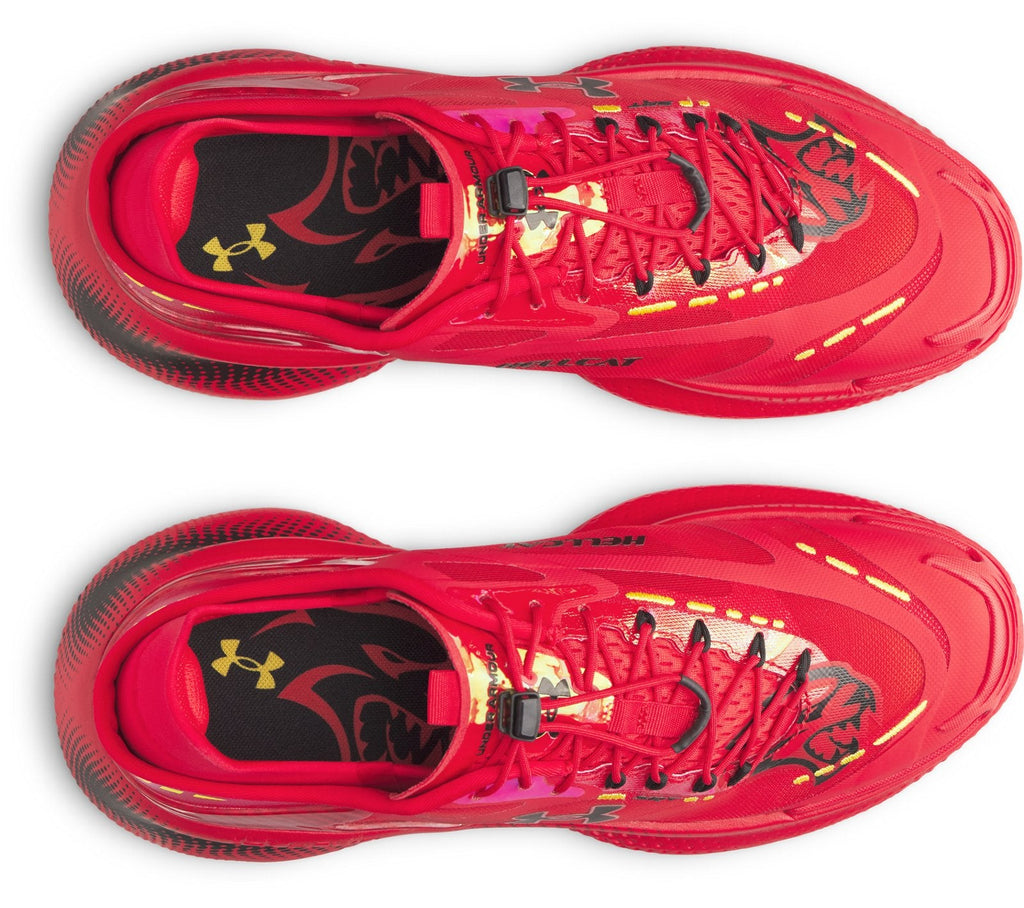 UA x Dodge Echo SlipSpeed™ Unisex Shoes - Red