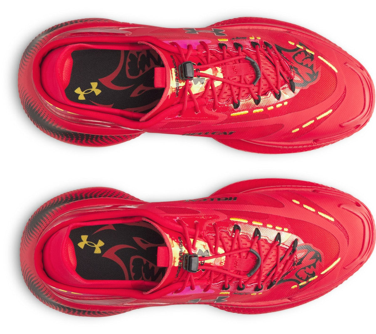 UA x Dodge Echo SlipSpeed™ Unisex Shoes - Red