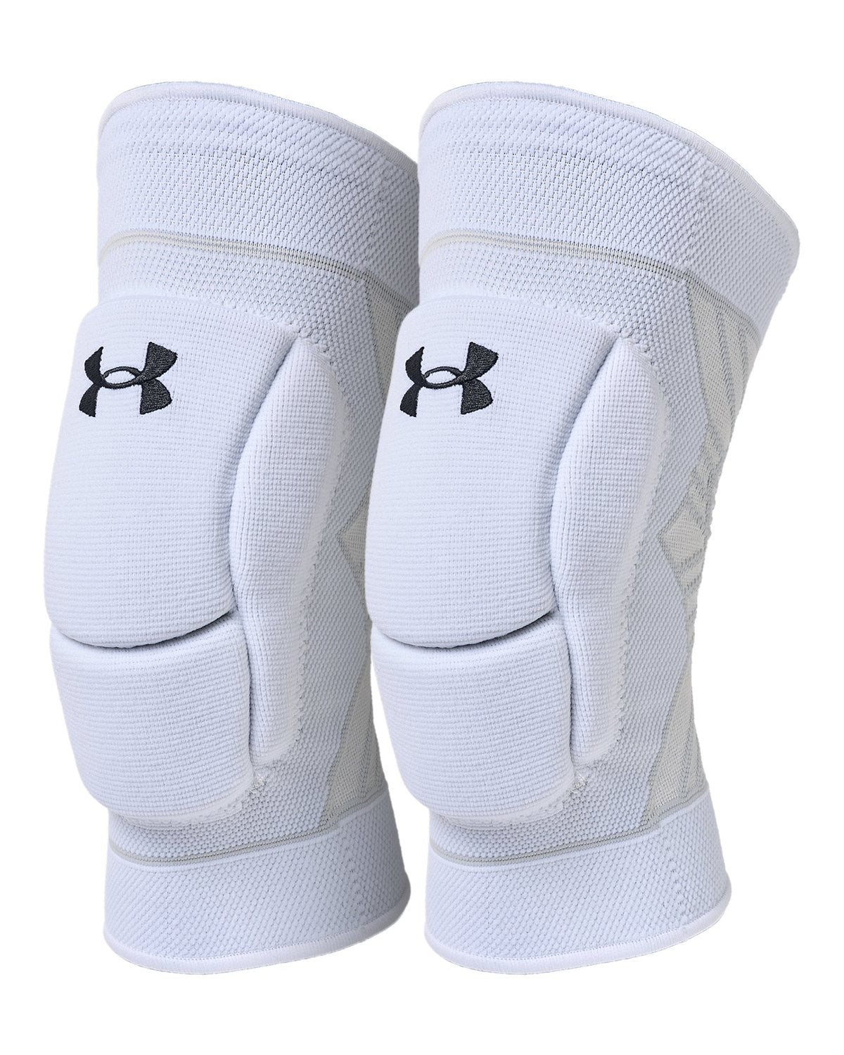 UA Armour 3 Long Kids' Volleyball Knee Pads - White