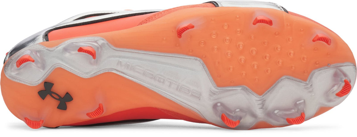 UA Yard Icon TPU ‘All Lines Lead Home’ Men's Baseball Cleats - Orange
