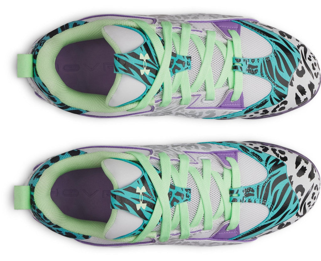 UA Yard Icon TPU La Fiera PE Men's Baseball Cleats - Purple