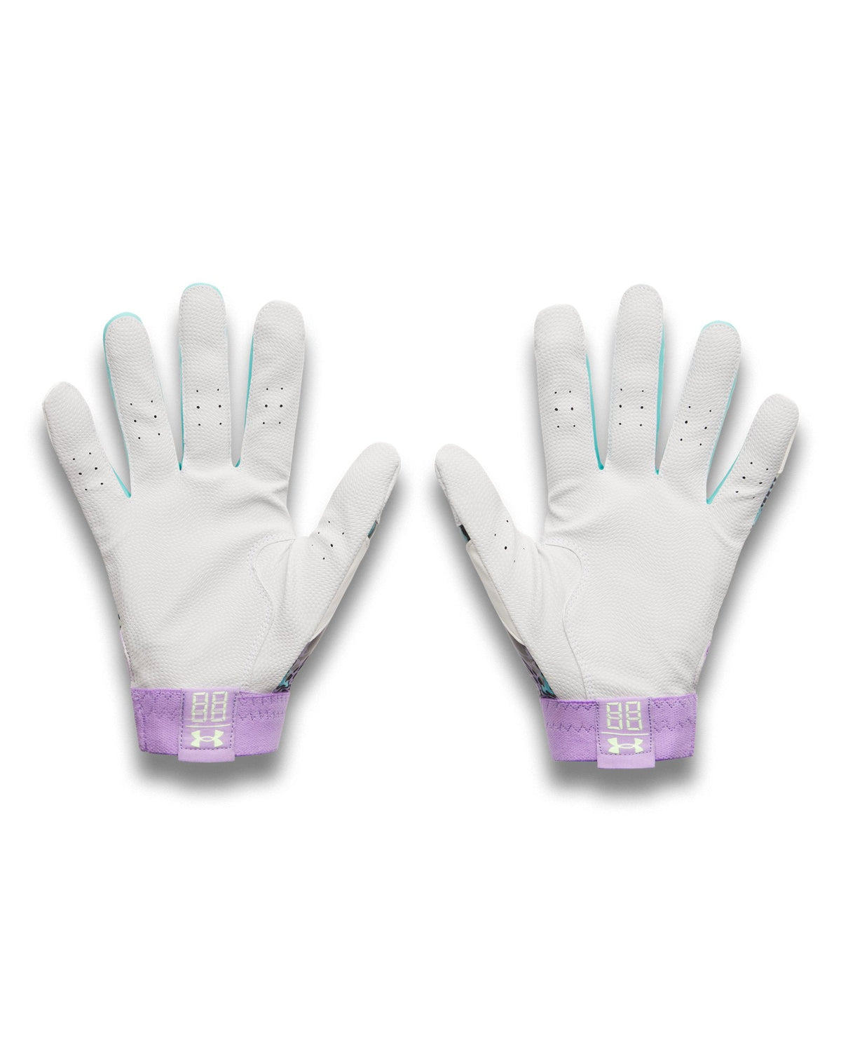 UA Clean Up La Fiera PE Men's Batting Gloves - Blue
