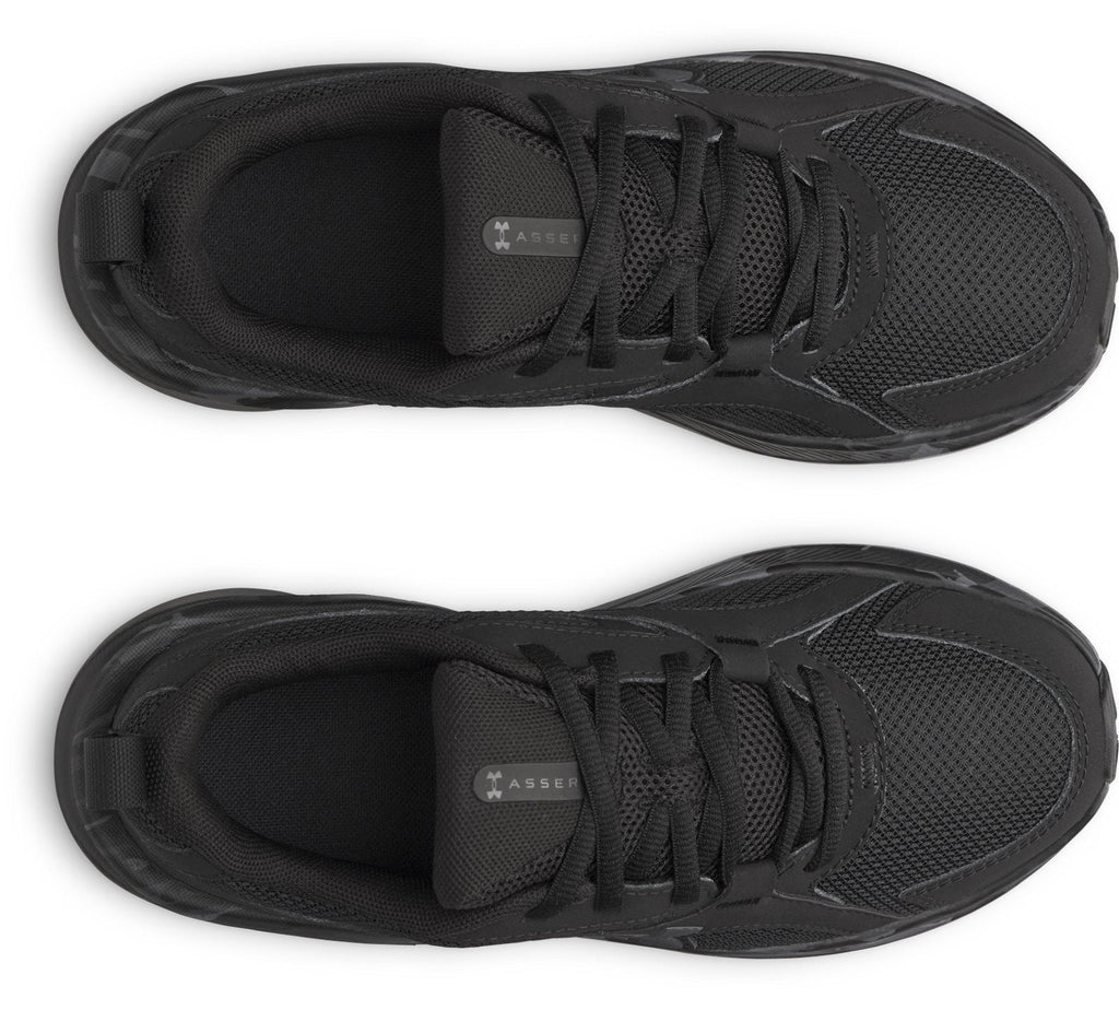 UA Assert 11 Camo Boys' Grade School Running Shoes - Black