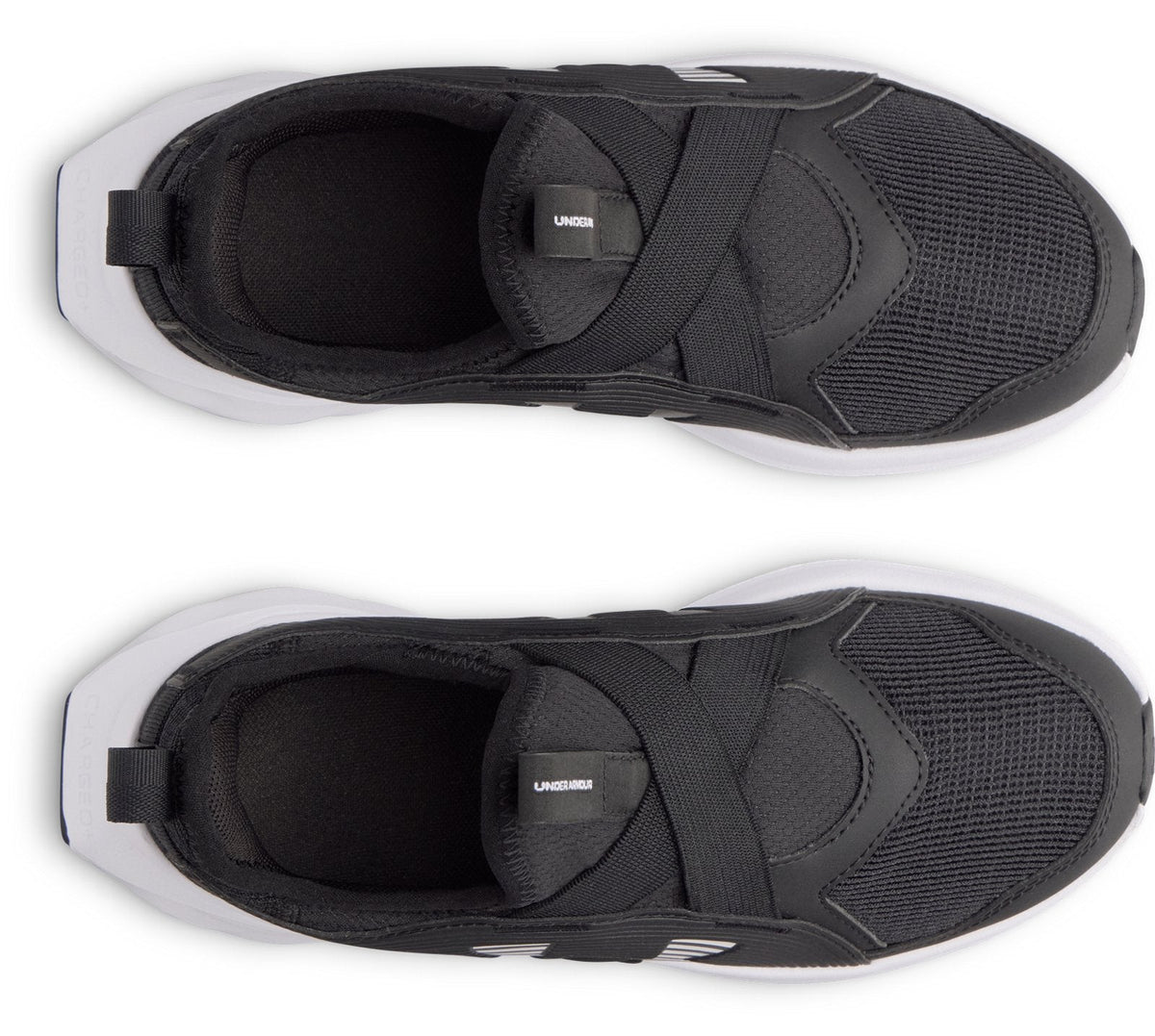UA Turbo Go Boys' Grade School Running Shoes - Black