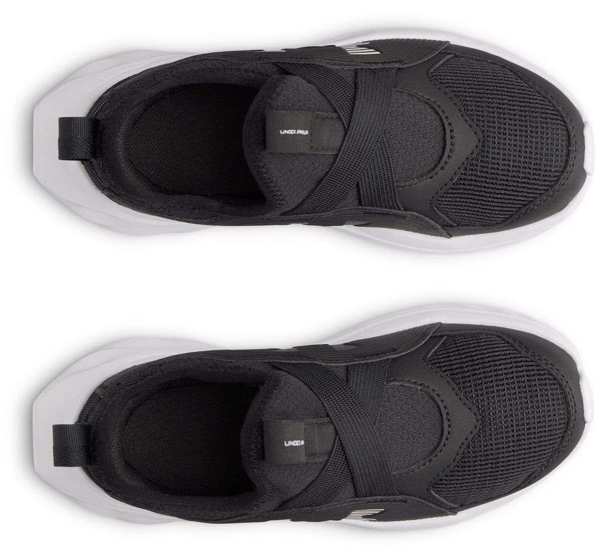 UA Turbo Go Boys' Pre-School Running Shoes - Black